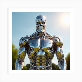 Terminator Stock Videos & Royalty-Free Footage Art Print