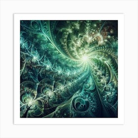 Fractal Art 4 Art Print