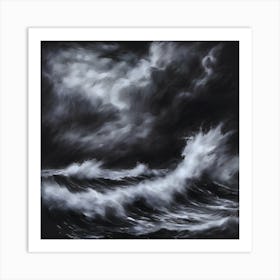 Stormy Seas 1 Art Print