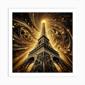 Eiffel Tower 23 Art Print