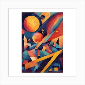 Abstract Painting 11 Art Print