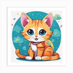 Cute Kitten 1 Art Print