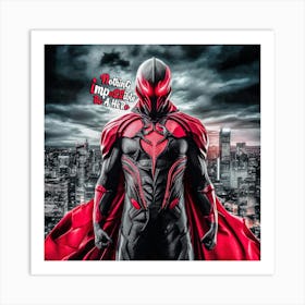 Super Hero Nothing Impossible COR Style HQ9k Art Print