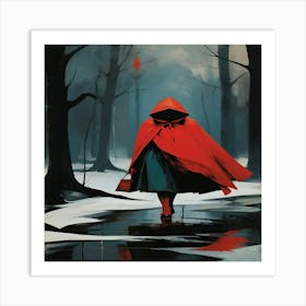 Red Riding Hood Art Print