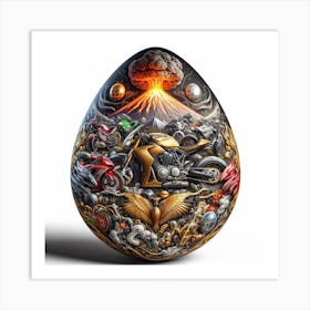 Easter Egg 2 Art Print