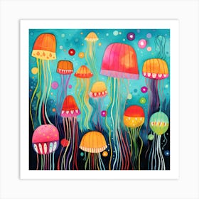 Jellyfish 18 Art Print