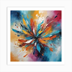 Abstract Nice Artwork Painting Art Print 0 Art Print