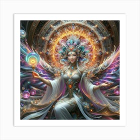 Angel Of Light 22 Art Print