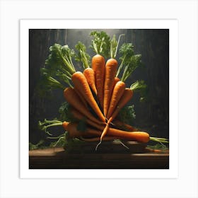 Carrots 34 Art Print