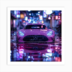 Mercedes Amg Gt Art Print