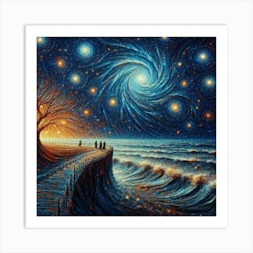 Starry Night Art Print