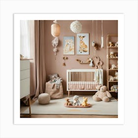 A Photo Of A Baby S Room 4 Art Print