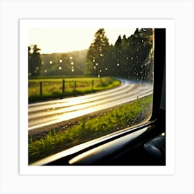 Swedish Road Art Print