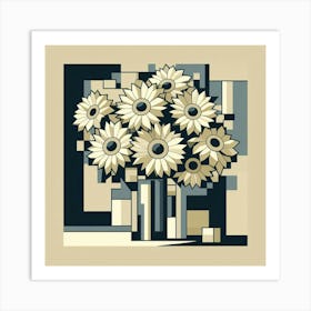 Flowers In A Vase 27 Art Print