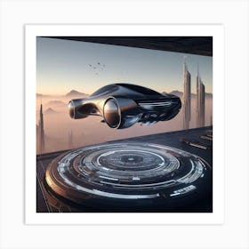 Futuristic Car Art Print