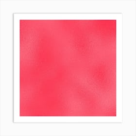 Rose Pink Glass Art Print