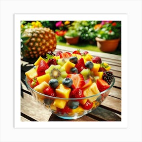 Fruit Salad Art Print