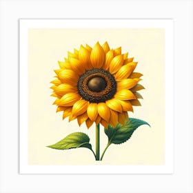 Sunflower 2 Art Print