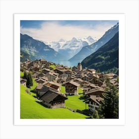 Switzerland Stock Videos & Royalty-Free Footage Art Print