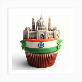 Taj Mahal Cupcake Art Print