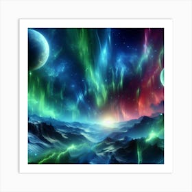 Aurora Borealis 1 Art Print