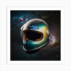 Space Helmet 1 Art Print