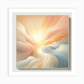 Abstract Painting 17 Art Print