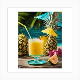 Tropical Escape Art Print