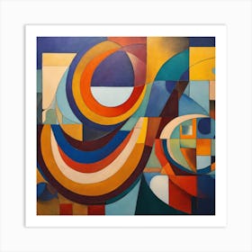 Abstract Painting 1 Art Print