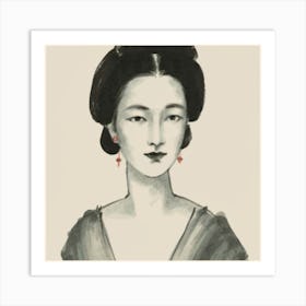 Chinese Woman 1 Art Print