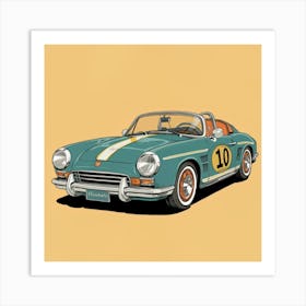 Speedster Charm Print Art And Wall Art Art Print