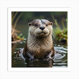 Otter 1 Art Print