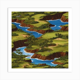 Hawaiian Landscape 13 Art Print