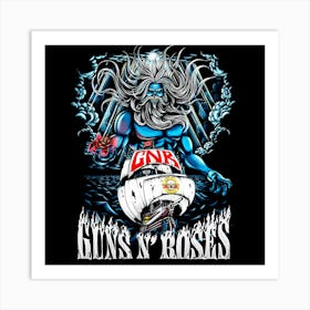 Guns N Roses rock poster Poster