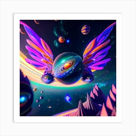 Psychedelic Art 15 Art Print