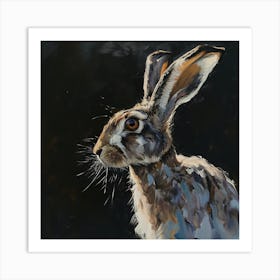 Hare Rabbit Art Print