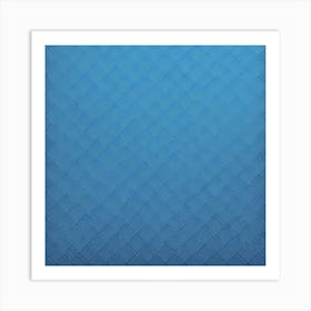 Abstract Blue Background Art Print