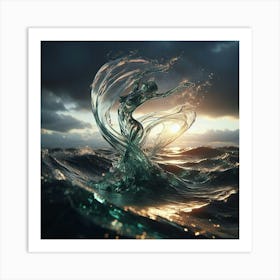 Water Dancer Art Print