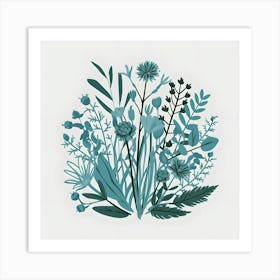 Botanical Illustration 2 Art Print