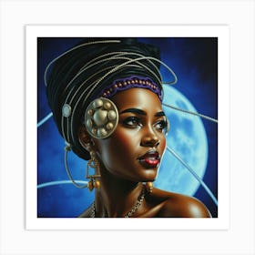 African Woman 22 Art Print