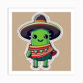 Mexican Cactus 35 Art Print