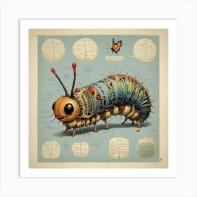  Anatomy Of A Caterpillar Art Print 0 Art Print