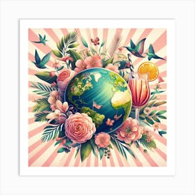 Earth Day Art Print