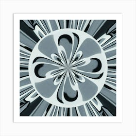 Whirling Geometry_#3 Art Print