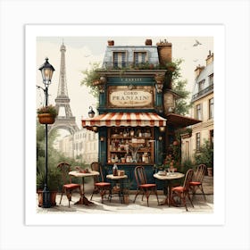 Old Paris By Csaba Fikker 12 Art Print