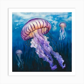 Jellyfish 1 Art Print