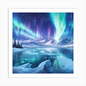 Aurora Borealis Art Print