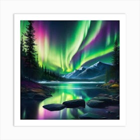 Aurora Borealis 33 Art Print