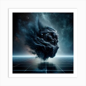 Dark blob Art Print