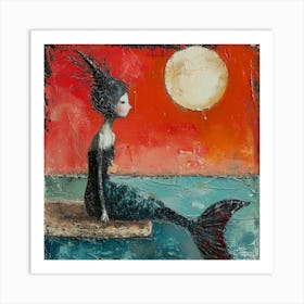 Mermaid 16 Art Print